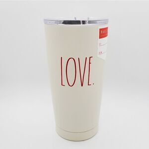 Rae dunn valentine stainless tumbler love